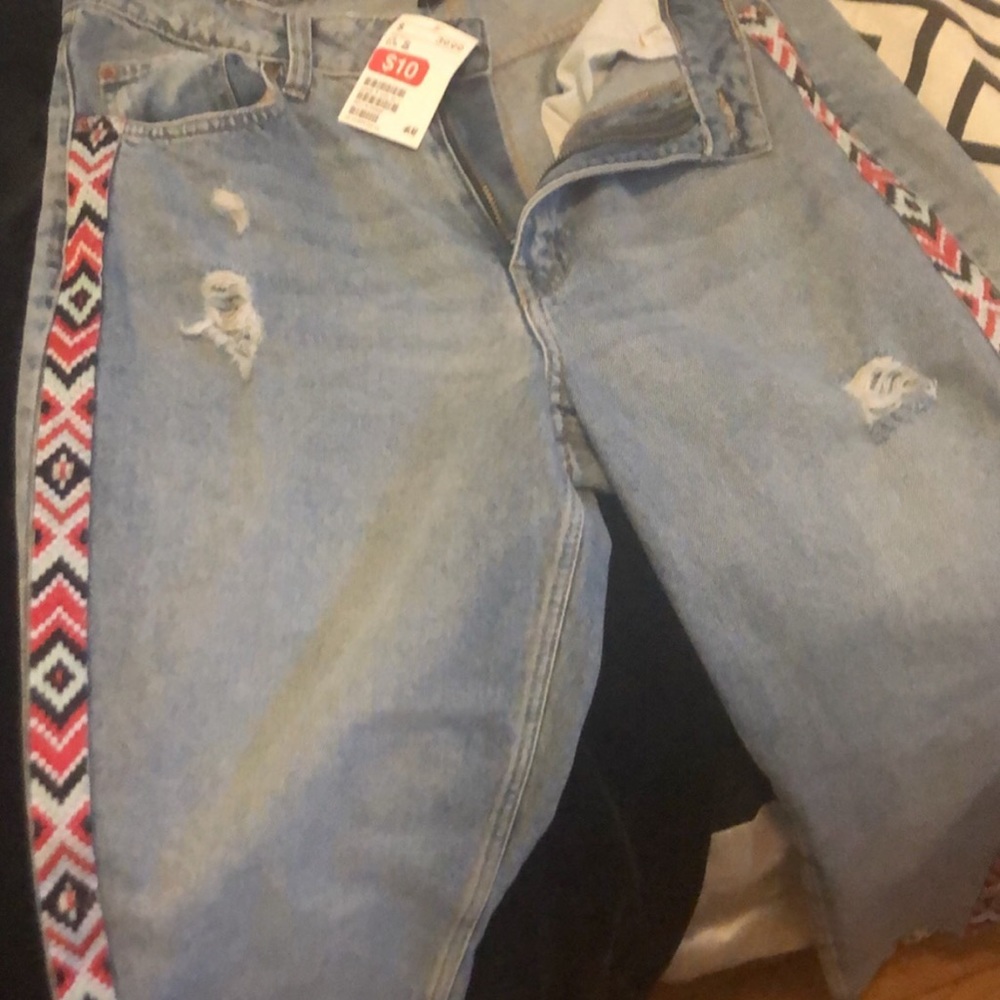 Aztec jeans